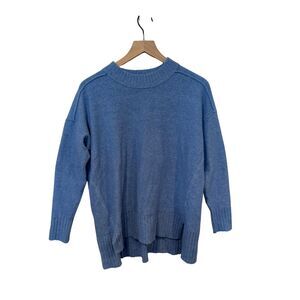 Free People Phoebe Pullover in Waterfall Heather (Blue) Size XS